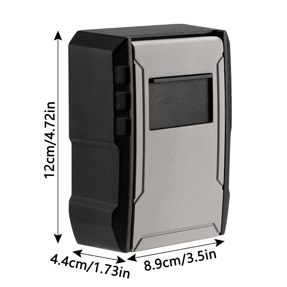 Large Capacity Password Key Box Metal Construction Locking Key Organizer  Key Management