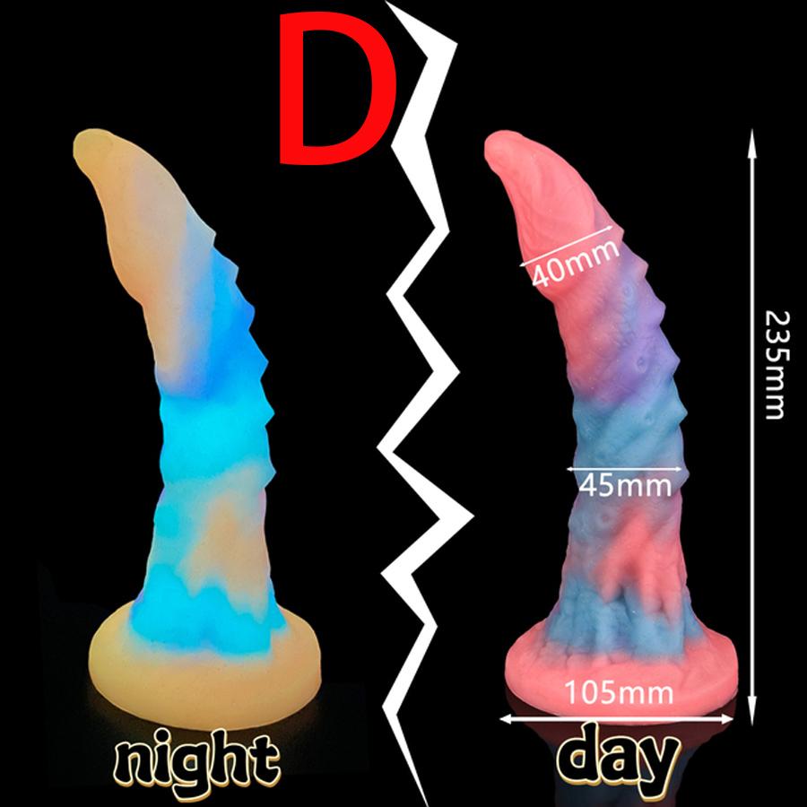 Super Soft Lightable Animal Penis Dog Dildo Adult Sex Toy Female Monster Cock Suction Cup Anal Toy Male Female Masturbation