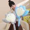 Cartoon Devil Fish Throw Pillow Plush Toy Doll Devil Fish Doll Home Pillow Cushion Girl Doll
