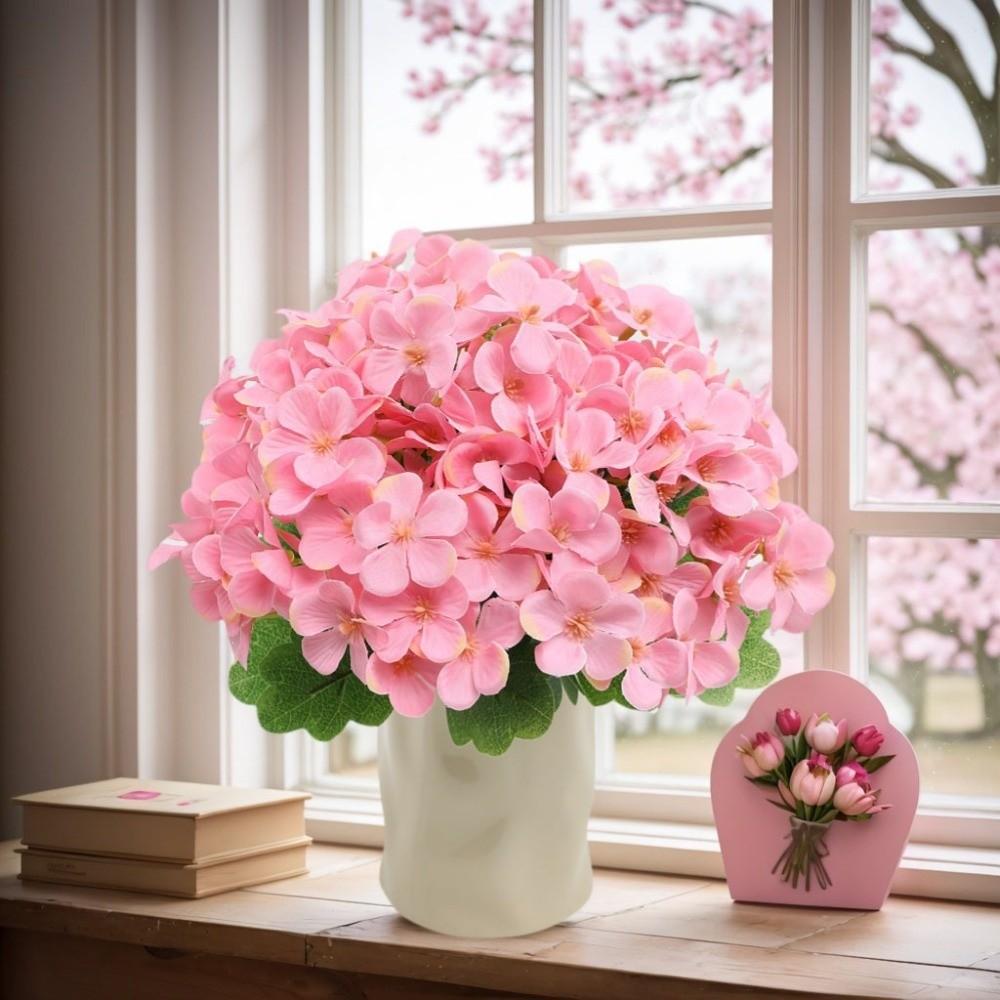 DIY Bloemisterij Materialen Nep Bloemenbol Zijde Doek Simulatie Bloemen Hortensia Valentijnsdag Cadeau