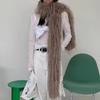 Long Plush Scarf Furry Neck Wrap Adult Girl Decorative Scarf Formal Dress Collar