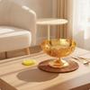Decorative Fruit Bowl Metal Ornate Decoration for Hosts, Dining Table, Living Room
