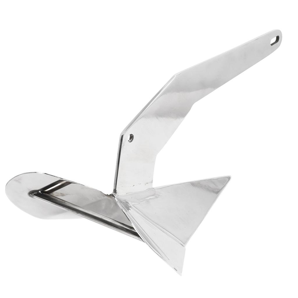 Delta Style Boat Anchor 4KG Triangle Wing Type Plow Anchor for Boat Mooring On The Beach