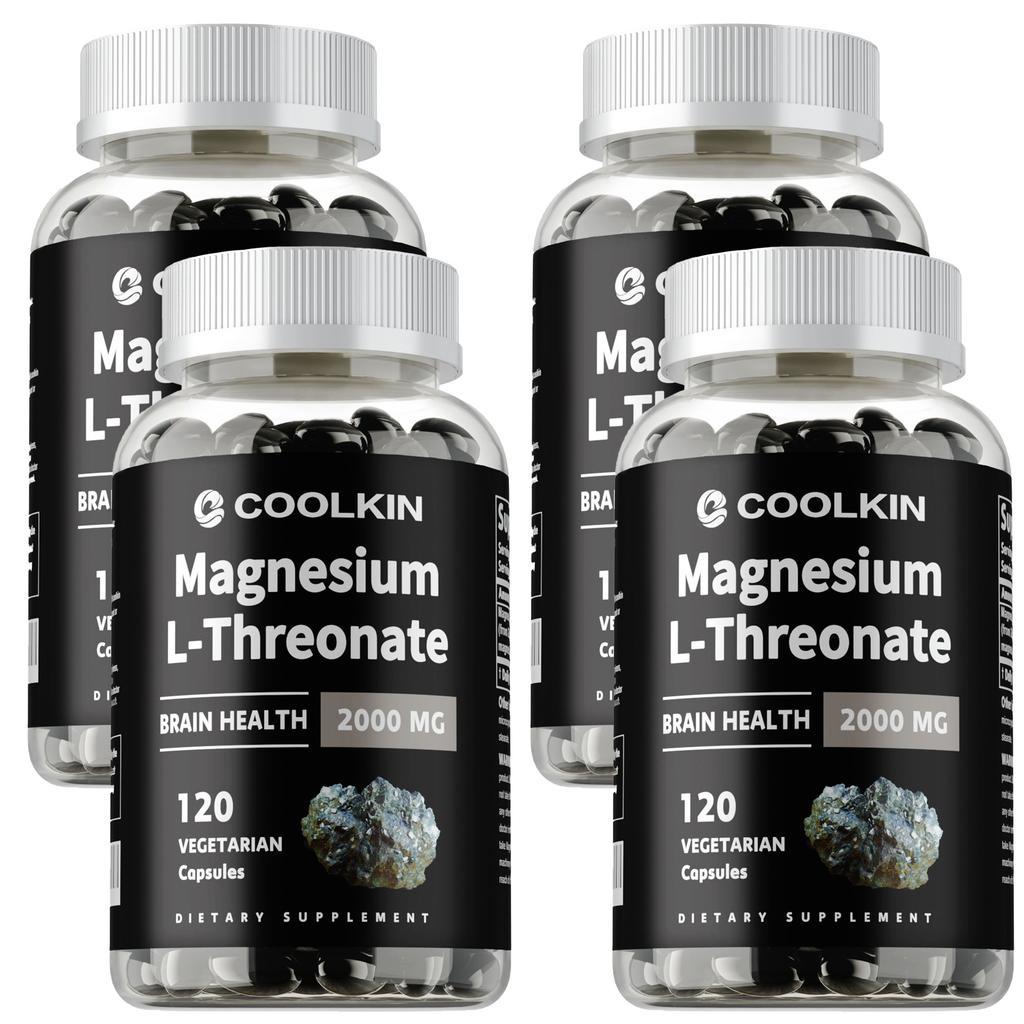 Capsule Amestecate L-Magnesiu Treonat, complet naturale, 2000 mg per porție, ușor absorbabile, potrivite atât pentru bărbați, cât și pentru femei.
