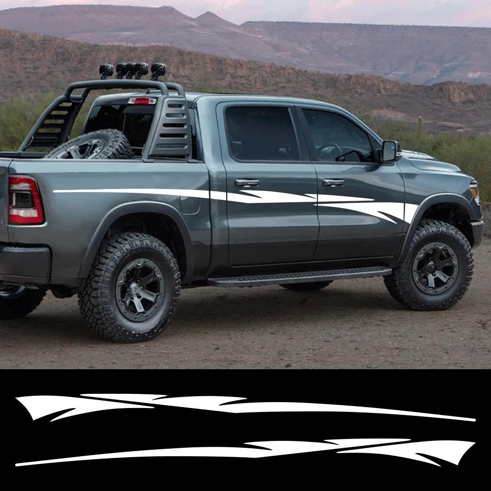 Auto Dekor Aufkleber Für LKW Karosserie Heckklappe Langlebig Retro Vinyl Aufkleber Für Hilux 2025 RAM 1500 Ranger Nissan Frontier Isuzu D-Max