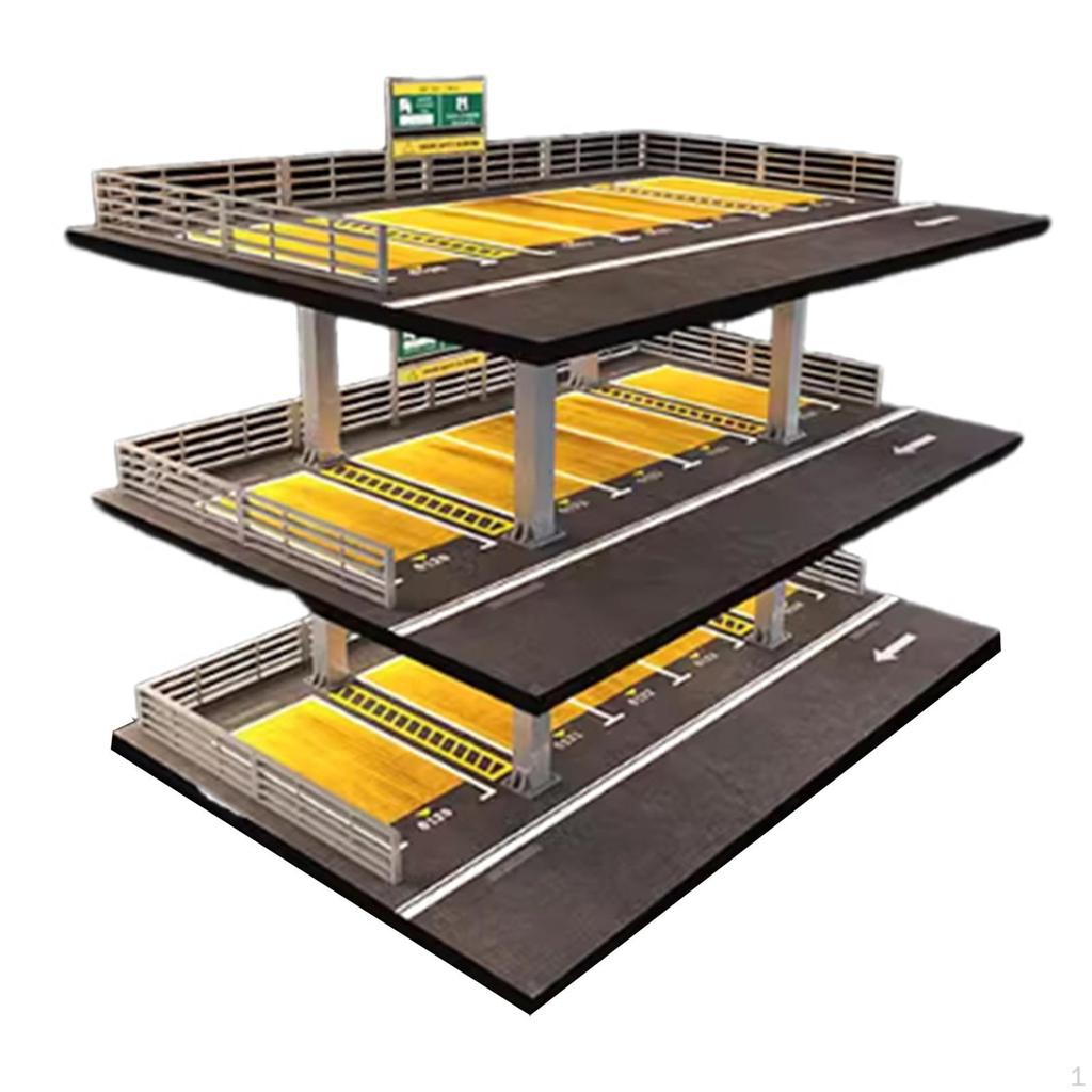 1/64 DIEACAST MODEL CAR ORGANIZER GARAGE DIORAMA DISPLAY DECOR TOPS TOP for Gifts Figures