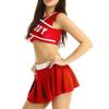 Daddy Cheerleader Crop Top Outfit Ddlg Littles Costume Women's Costumes