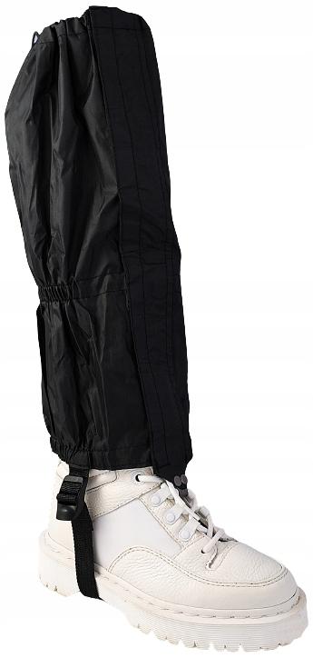 WATERPROOF GAITERS SHOE COVERS BLACK