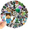 Minecraft Graffiti Stickers 50Pcs for Kids Scrapbook Notebook Skateboard Waterproof Scratch Resistant Game Decals