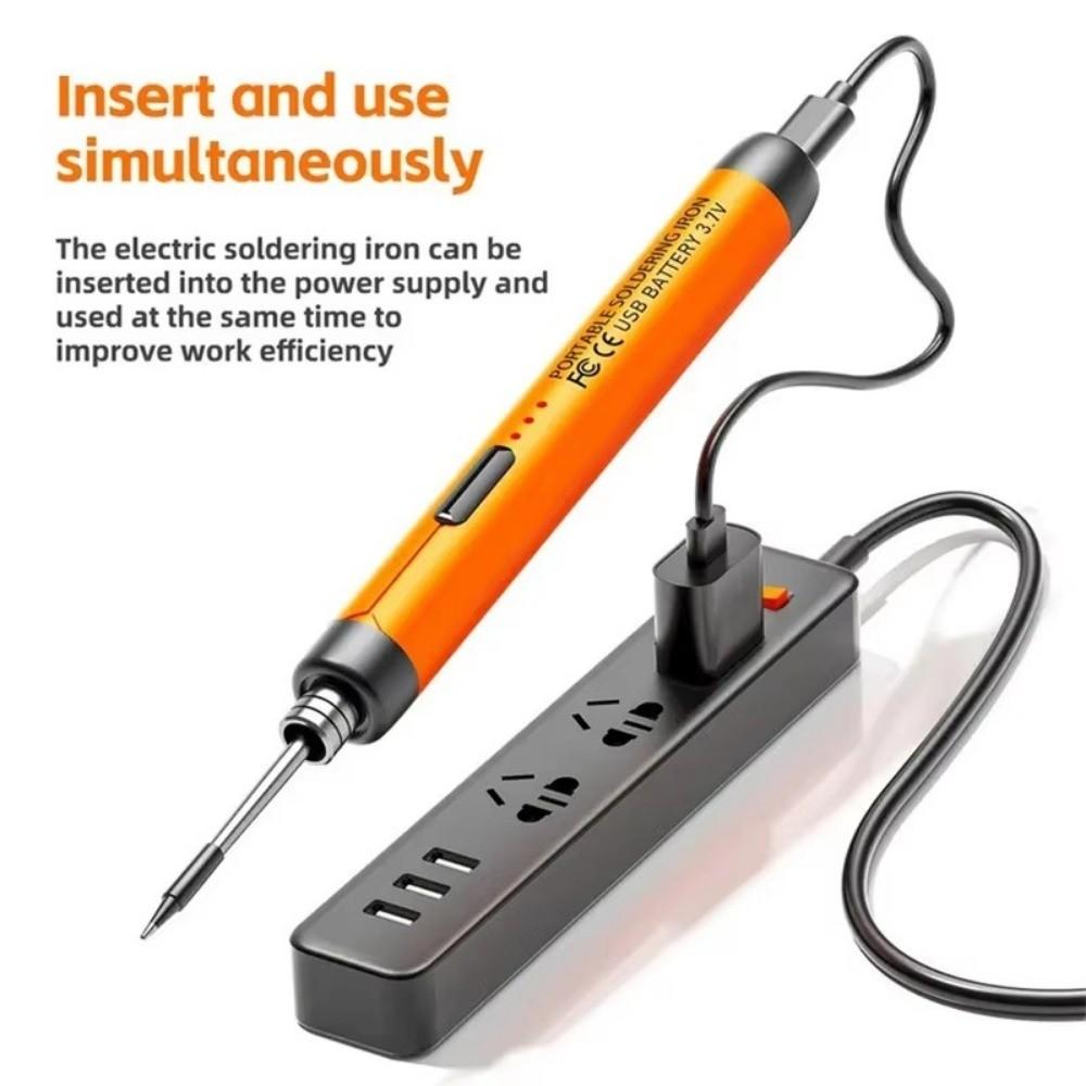 Adjustable Temperature USB Soldering Iron Set Welding Pen  for DIY Electronics Repair