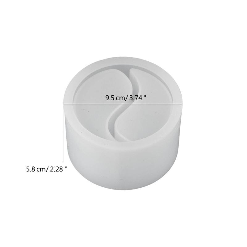 Candle Mold, Non Stick Easy To Demold for DIY Candle Plaster Resin Craft Home Decor, Epoxy Resin Casting