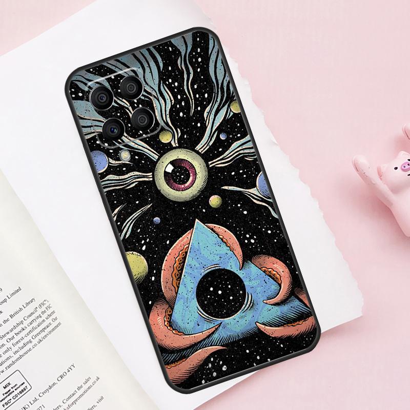 Eye Illustration Case For Samsung Galaxy M15 M35 M55 M51 M31 M21 M11 M16 M36 M56 M53 M12 M32 M52 M14 M34 M54