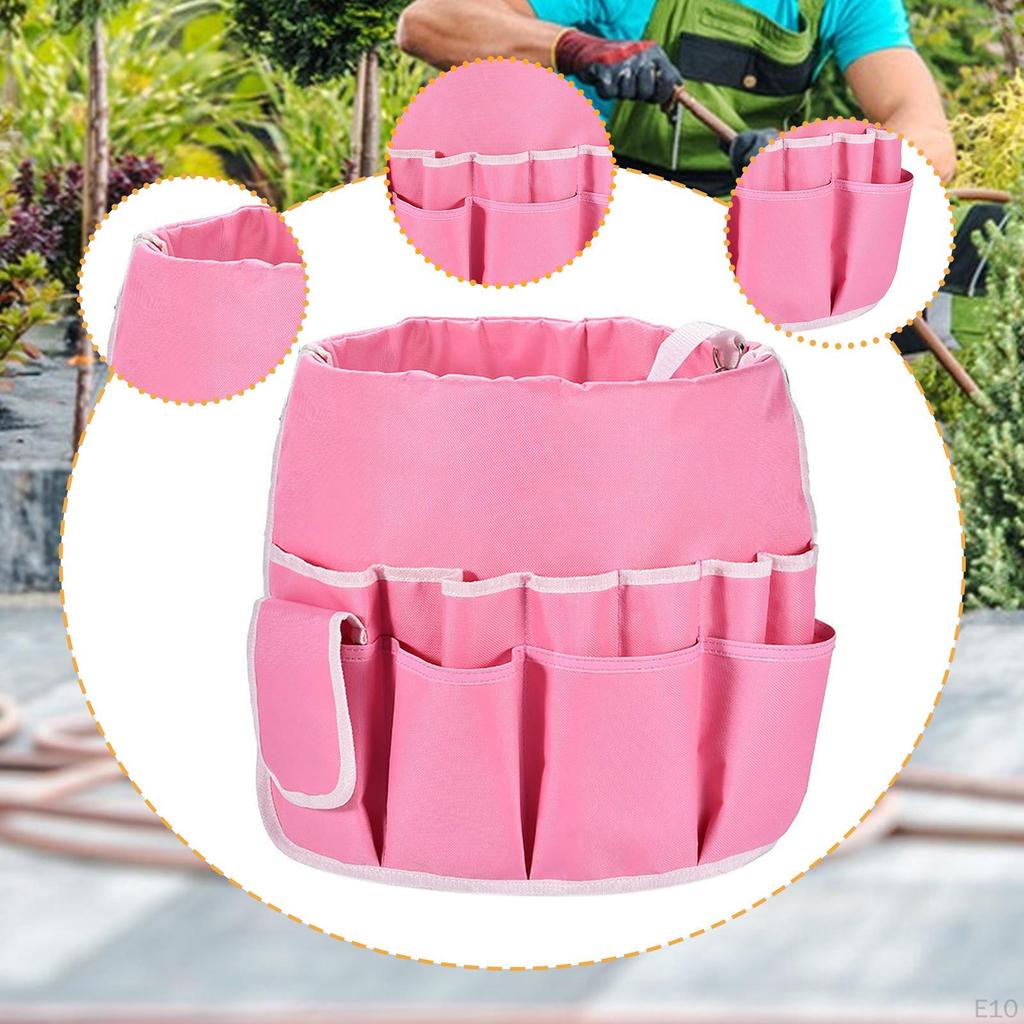 Bucket Bag for Garden Tools, Tool Organizer, Carrier, Storage Hammers