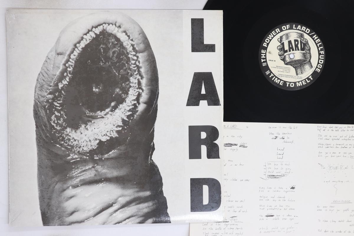 

12inch Record LARD - Power Of Lard EP VIRUS72 ALTERNATIVE TEN 1989 US Rock Used