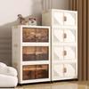 Foldable Storage Cabinet for Home: Snack, Toy, and Clothes Organizer