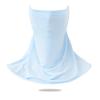 Traceless Ice Silk UV Protection Mask Sun Protection Face Covering Sunscreen Mask  Bike Cycling
