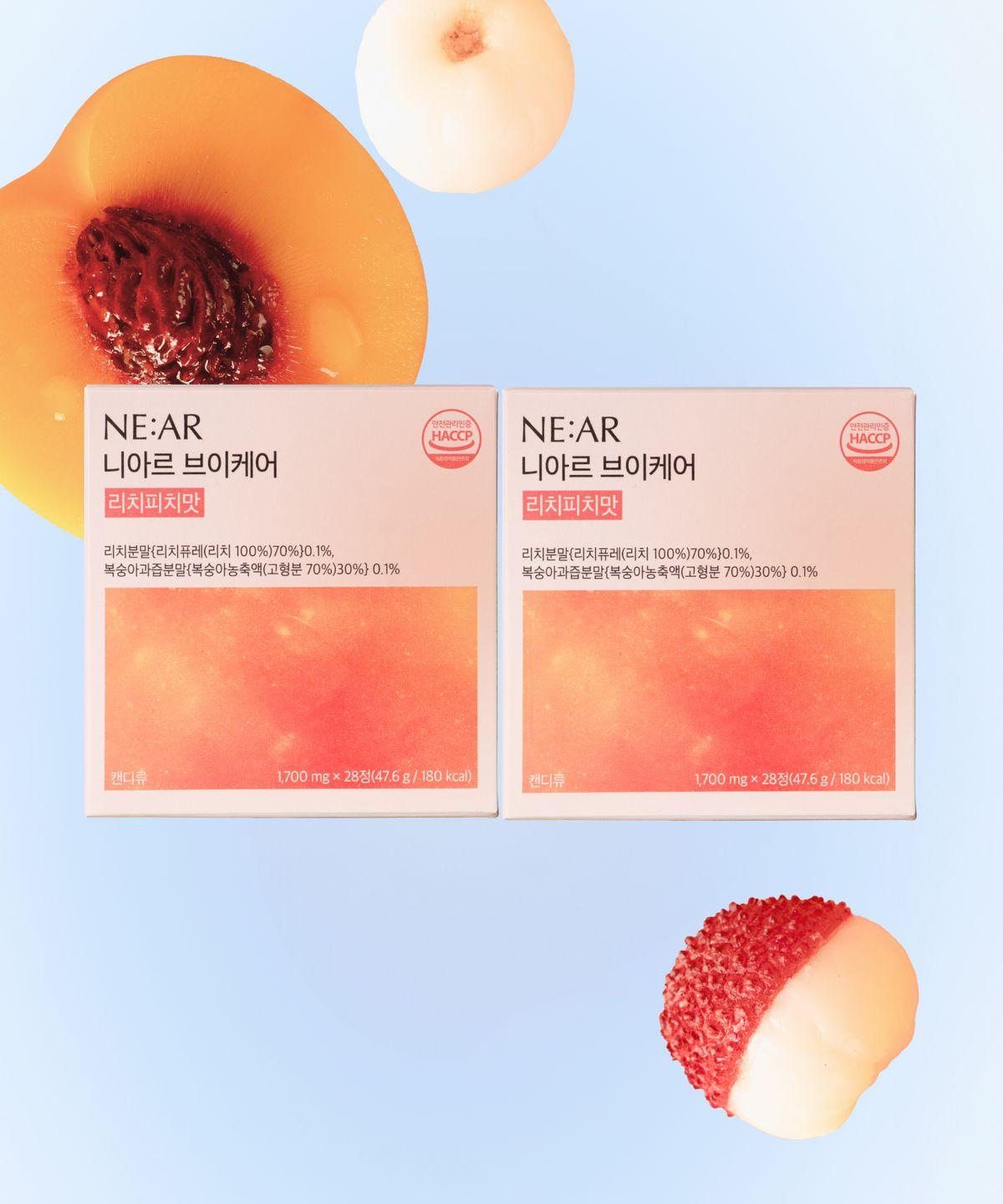 [2 boxes] V-Care Rich Peach Flavor, 28-day supply