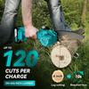 Seesii 6‘’ Cordless Electric Chainsaw Rechargeable Chain saw Woodworking Garden Pruning Saw Handheld for Makita 18V Battery pin