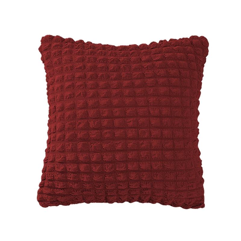 2 Packs Throw Pillow Covers 18x18 Inch for Living Room Couch Bed Sofa Soft Striped Corduroy Square Cushion Case 45x45 cm Farmhous Home Decor
