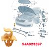 Car Hood Bonnet Support Prop Rod Clip for Skoda Rapid VW Polo Golf Seat Toledo Tarraco Car Bonnet Stay Clip