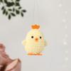 Handmade Easter Chick Decoration Cute Chick Figurine Animal Pendant  Easter Celebration