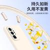 Huawei P40 Pro Phone Case, P40 Pro Premium Liquid Silicone Soft, Full Lens Protection, Shockproof, Anti-Fingerprint, Simple, Antique White Outer