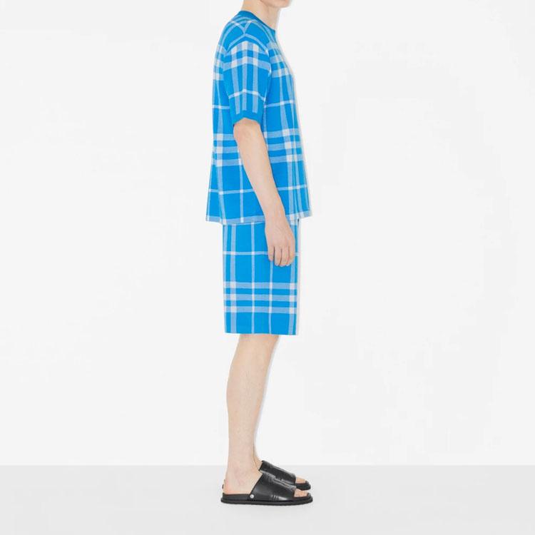 Burberry SS23 Casual Shorts Men's Vivid Blue 80656801