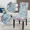 New Chair Cover, Elastic Printing Chair Cover All-inclusive Universal Household Chair Cover