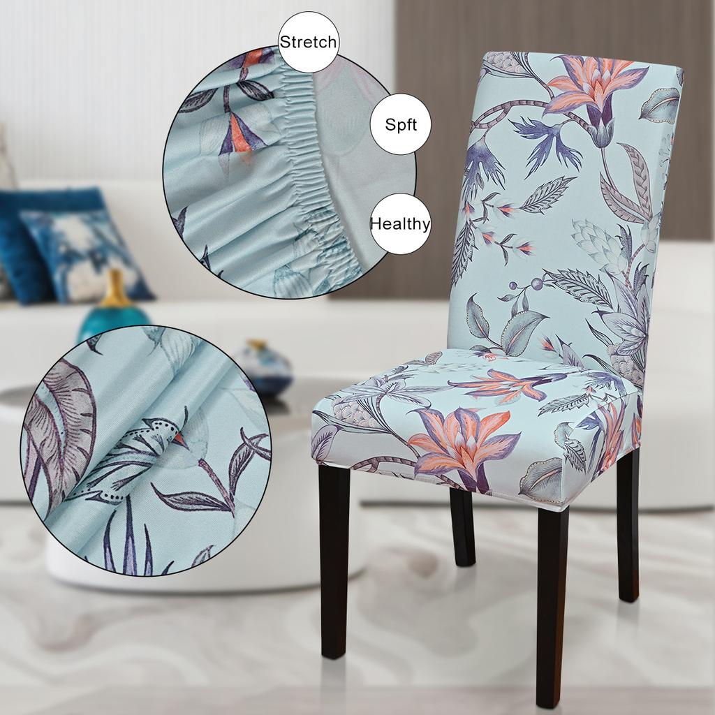 New Chair Cover, Elastic Printing Chair Cover All-inclusive Universal Household Chair Cover