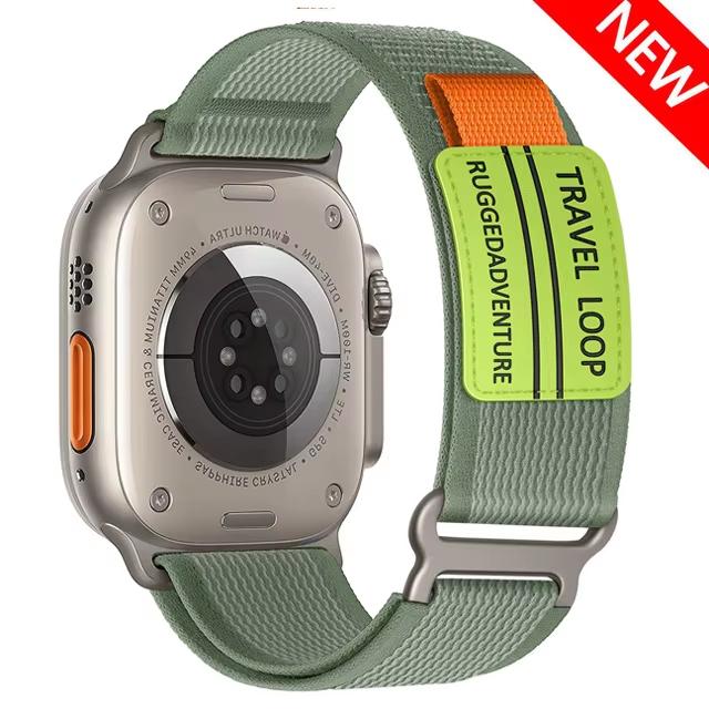 Trail loop Strap for Apple watch Bands 49mm 44mm 40mm 41mm 45mm 42mm 46mm correa bracelet iWatch series 7 se 8 9 10 11 Ultra2 3