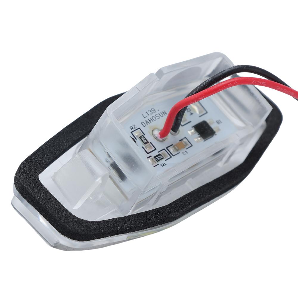 2PCS LED License Plate Light 6000K White For Honda Civic For Acura MDX RL TL TSX ILX Auto Accessories Exterior Parts