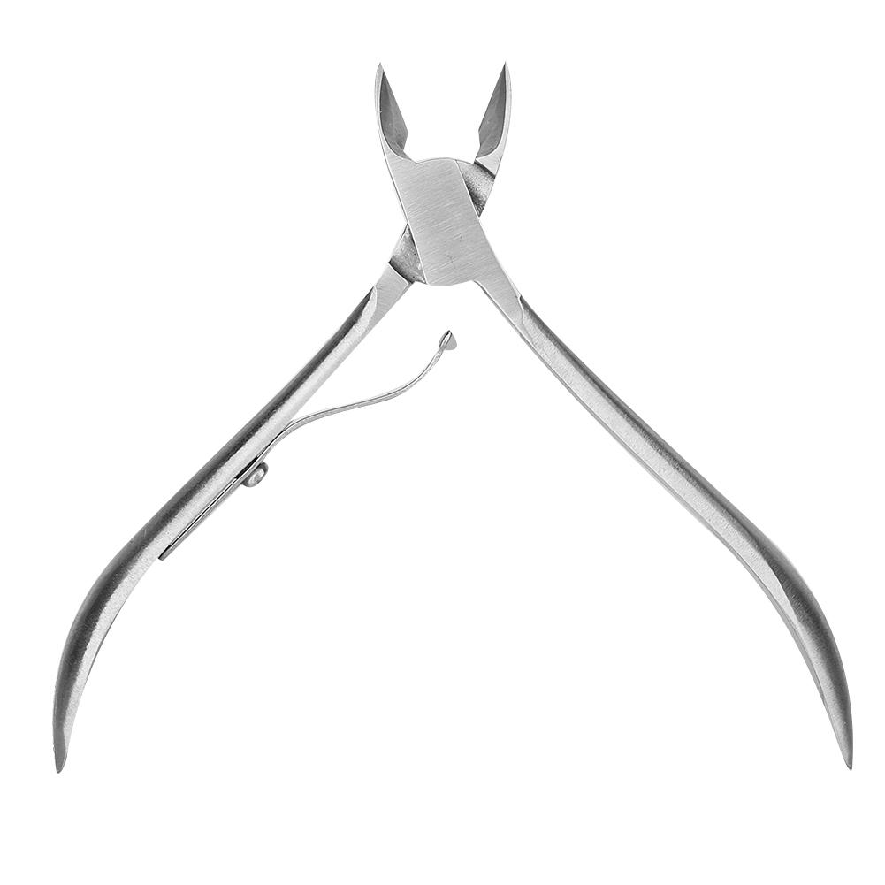 

Silver Stainless Steel Nail Dead Skin Removal Clipper Cuticle Scissors Manicure Pedicure Tool