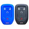 Silicone Key Case For GMC Terrain 2019 Canyon Remote Key Cover For Chevrolet Suburban Silverado 2500 Car Accessories 4/5/6Button