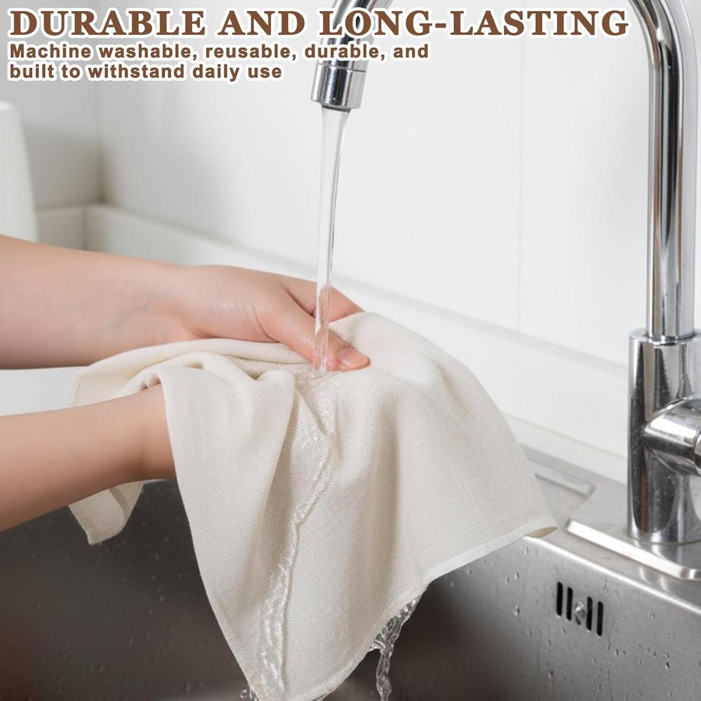 5PCS Cheese Cloths, 20x20 Inch Reble Cheesecloth for Straining, Unbleached Cotton Fine Mesh Muslin Cloth, Precut Muslin Cheesecloth for Cooking,