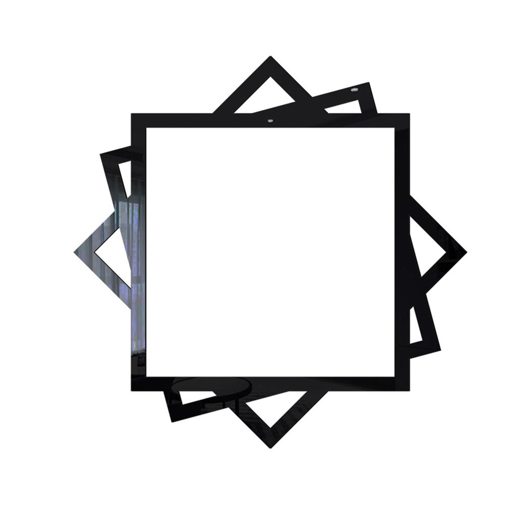 Sticker Home Decor Muur Spiegel Stijl Fotolijsten Voor Winkel