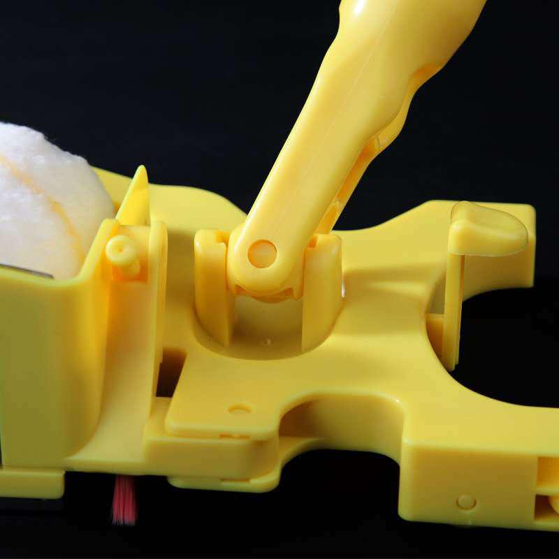 Cross-Border Exclusive Soft Bristle Edge Roller Brush for Precise Wall Corner Painting