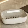 Fast Drying Double Layer Soap Box Plastic Soap Dish Holder Storage Rack Drain Soap Box  Travel
