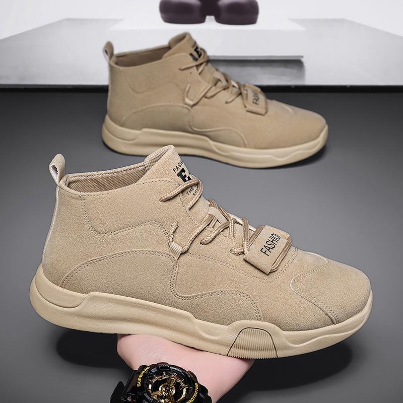 

Spring and summer trendy shoes sports and leisure shoes men s Korean version British board shoes fashion men s shoes new 39