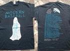 Rare Modern Baseball Band 2 Sides Cotton Black All Size Shirt S