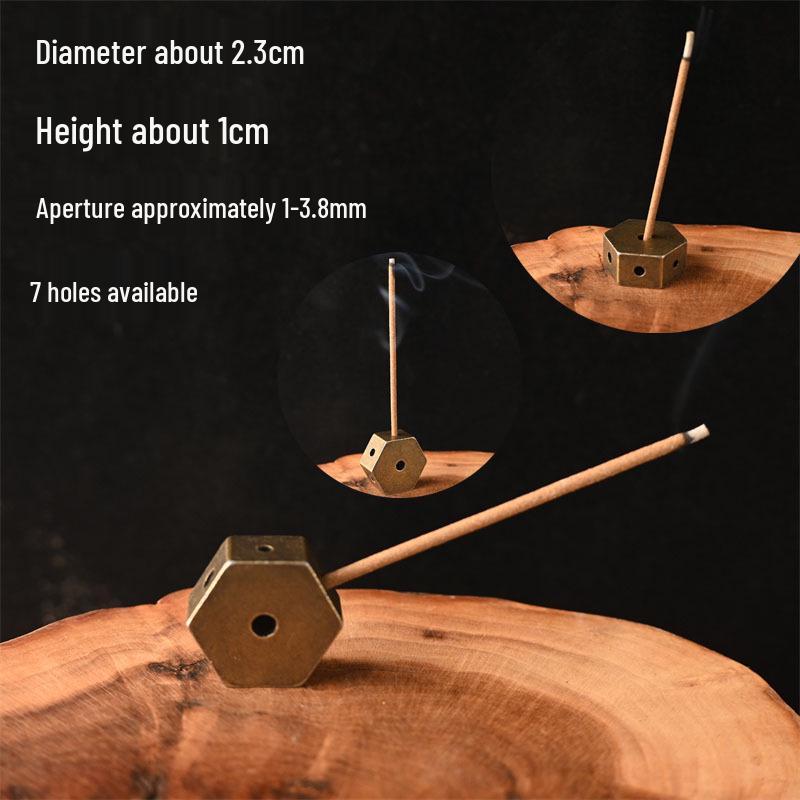 Metal Perforated Incense Burner for Sandalwood & Agarwood - Cultural & Creative Gift Accessory