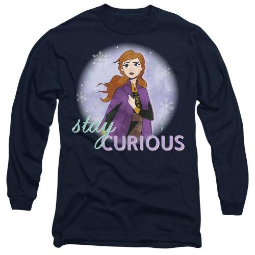 frozen Unisex Adult Stay Curious Anna T-Shirt