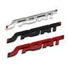 3D Metal Sports Car Side and Tail Emblem - SPORT Personality Sticker J16