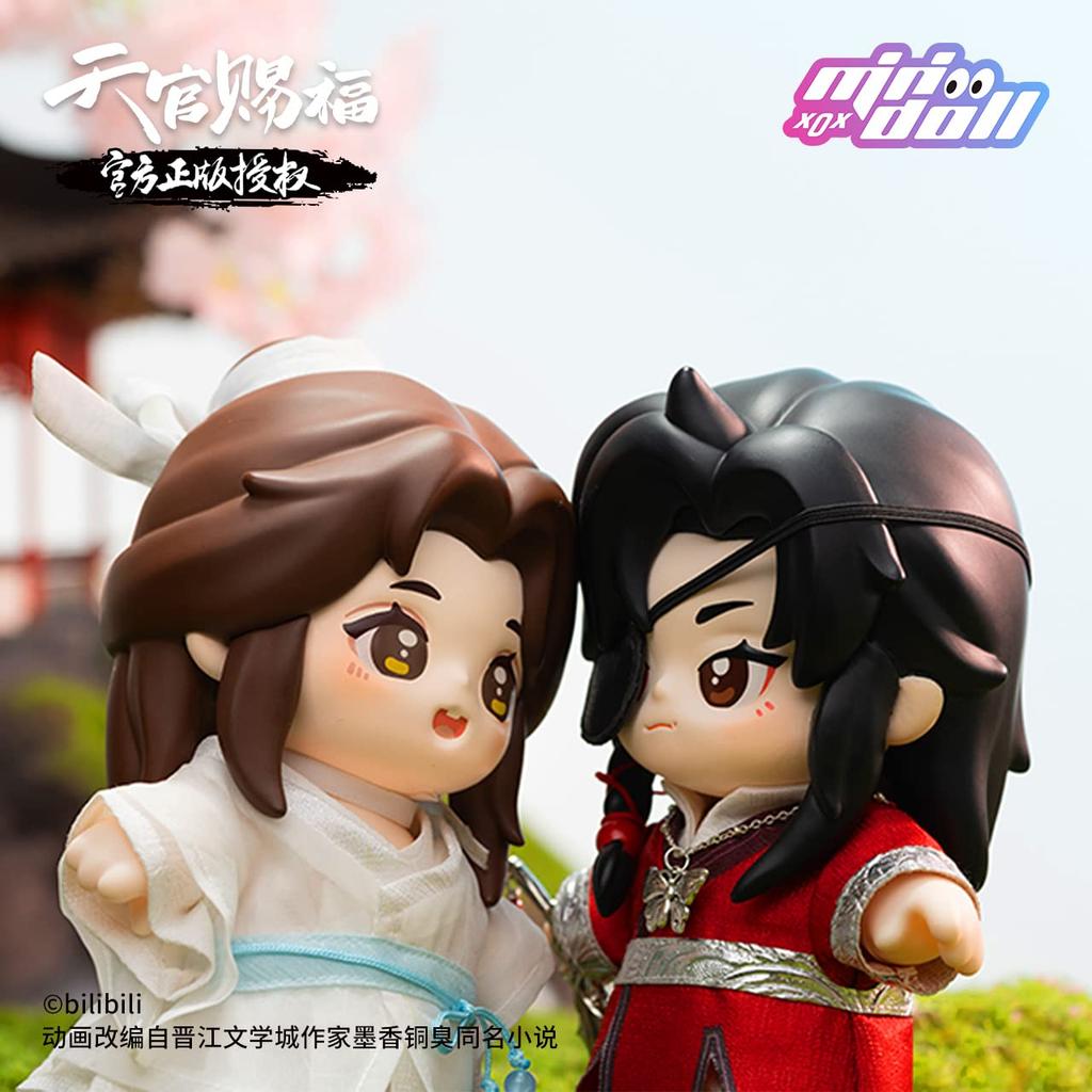 Tian Guan Ci Fu charakterová bábika JOTOS 15cm Xie Lian & Huacheng set PVC akčná figúrka obliekacia roztomilá bábika oficiálny tovar