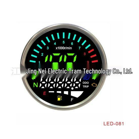 Best-Selling LED Motorcycle Gauge 9*9*9