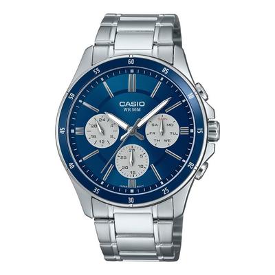 Standard Quartz Men's Watch MTP-1374D-2A3V Blue