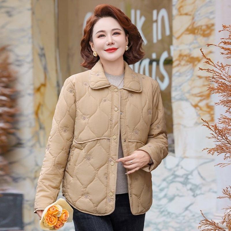 

Women s padded jacket short new down padded jacket warm padded jacket autumn and winter 5XL [recommended 150-80kg] жёлтый