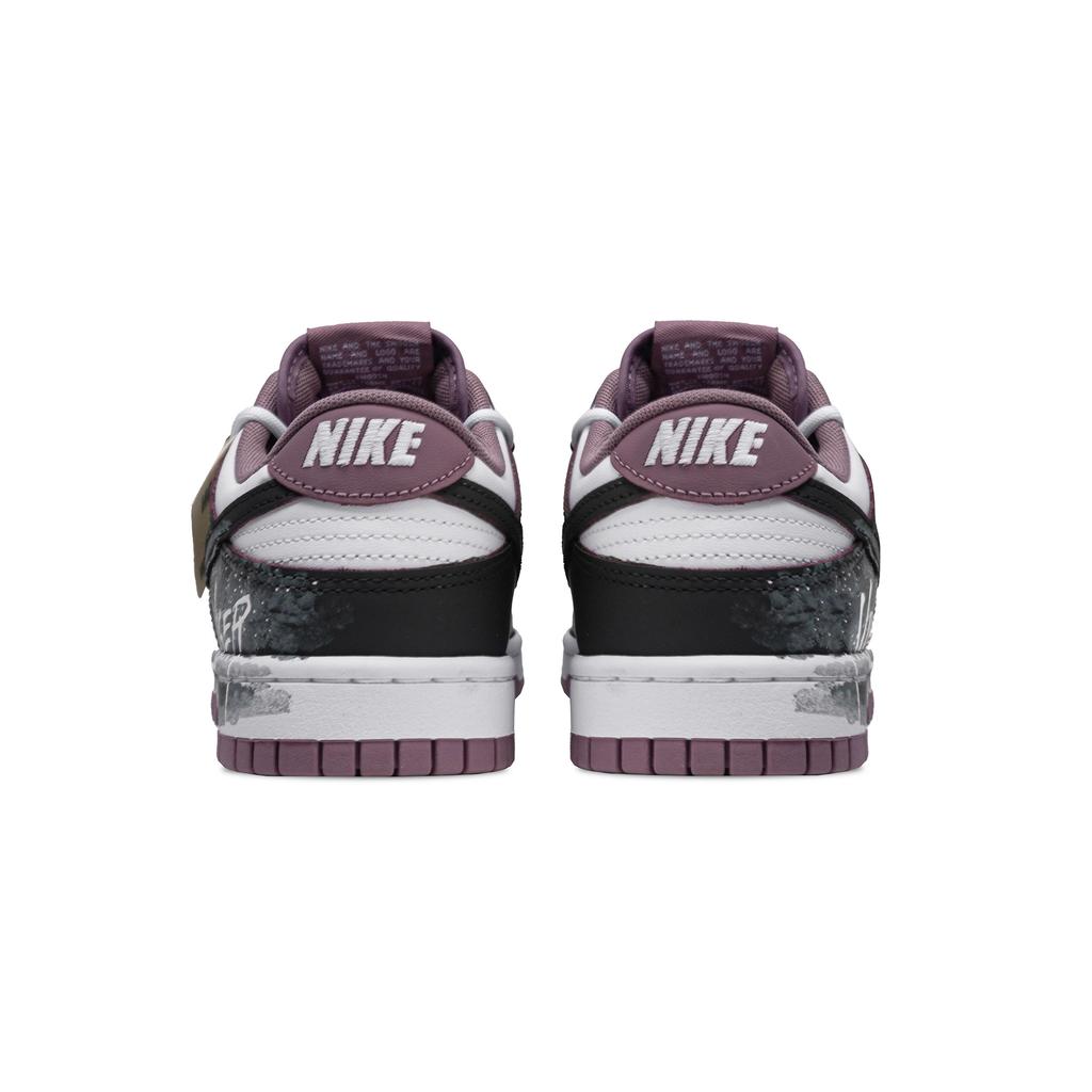 Nike Dunk After The Apocalypse Resistente a la abrasión Resistente a la abrasión Zapatillas de Skate de caña baja Unisex Negro Blanco DV0833-112(Equipo691-)