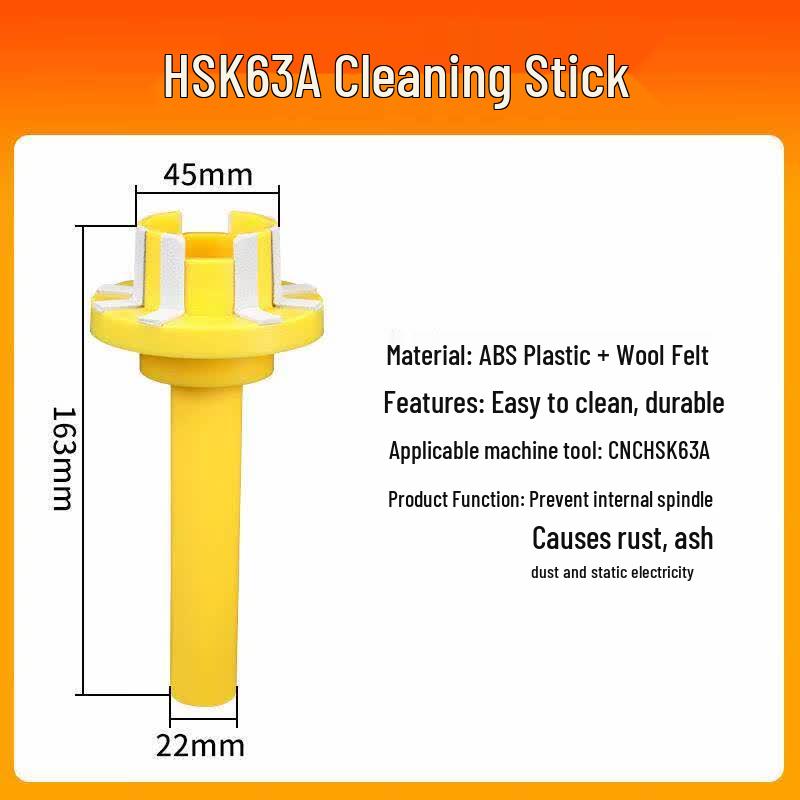 Aokewen HSK63A CNC Spindle Cleaning Rod