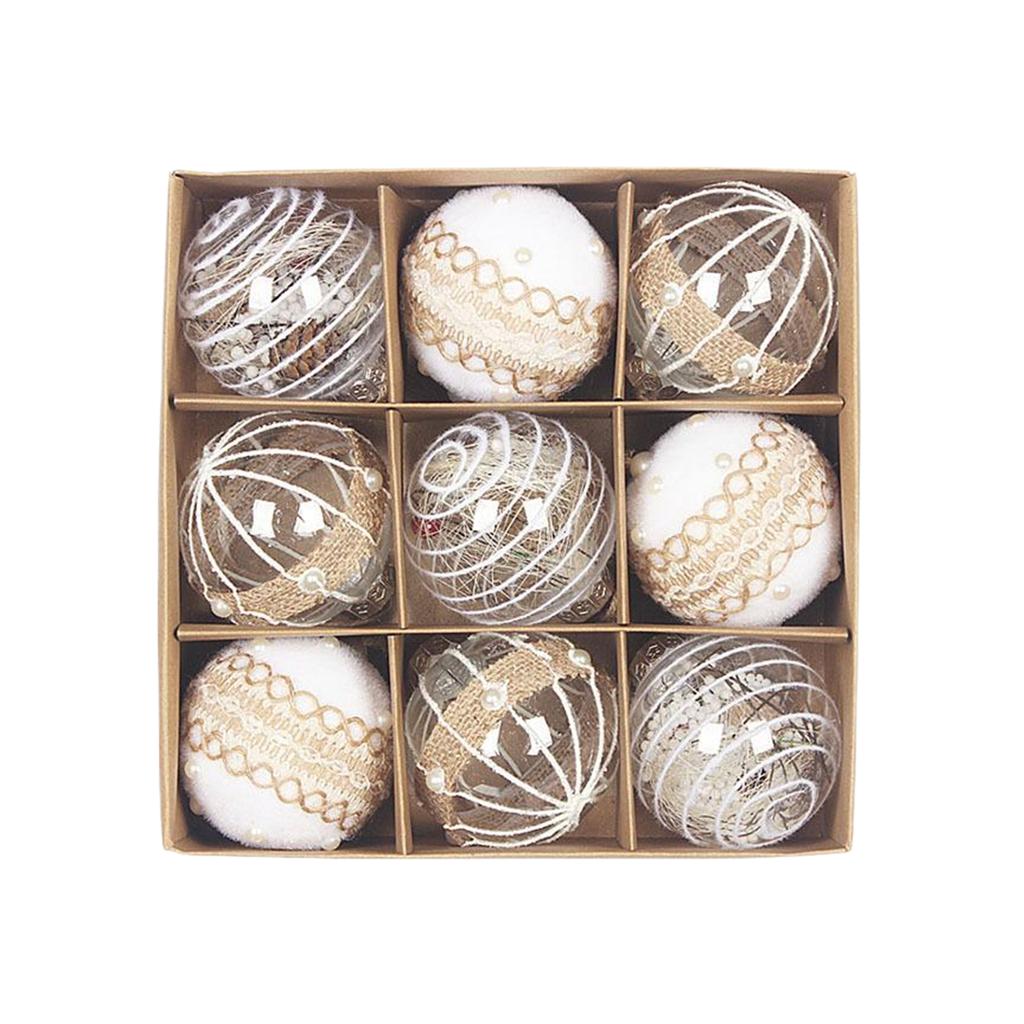 Weihnachtsdekoration Transparente Kugel Ornamente Hängekugeln Für Feiertagspartys Baumschmuck