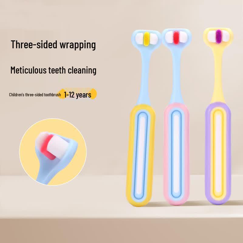 Soft Bristle Children s 3-Pack Toothbrush розовый 3-упаковка
